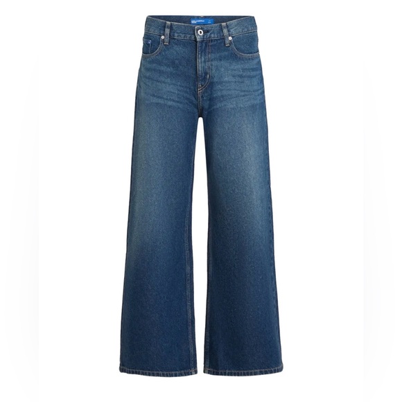KARL LAGERFELD PARIS
High Rise Wide Leg Jeans - Picture 1 of 10
